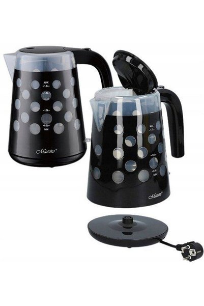 Maestro Ηλεκτρικός Βραστήρας 1.7L 2200W MR-045-BLACK - (MR-045-BLAC)