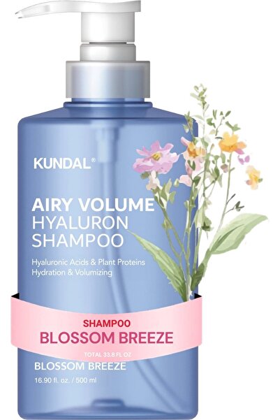 Kundal Αέρινο Σαμπουάν Όγκου με Υαλουρονικό Οξύ Blossom Breeze - Ενυδατικό Σα...