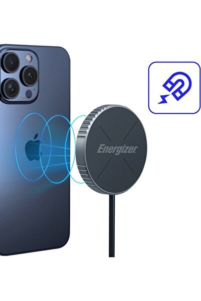 Energizer Ασύρματος Φορτιστής 15W Εξαιρετικά Λεπτός Μέγεθος Ταξιδίου Γρήγορης...