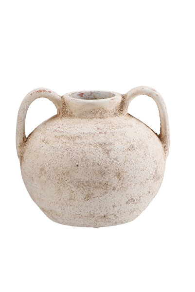 Ad Trend Vază de flori din teracotă maro 20 x 17 cm