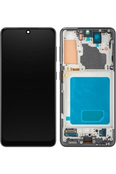 M.P. Μονάδα Οθόνης LCD MP για Samsung Galaxy S21 5G G991, Aftermarket, Μαύρο
