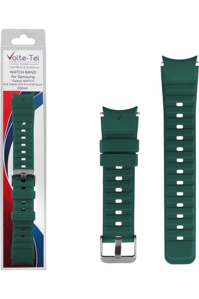 Volte-Tel VT117 Λουράκι Ρολογιού Σιλικόνης για Samsung Watch 6/6 CLASSIC/5/5 ...