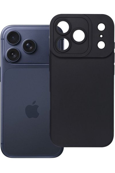 OEM Θήκη για iPhone 17 Pro Max / 18 Pro Max Ματ 2.0 Μαύρο