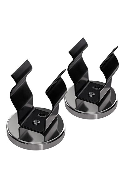 Master Magnetics مغناطيس سيراميك بقاعدة دائرية مع مشبك زنبركي أسود - مغناطيس ...
