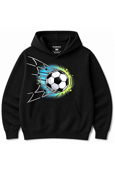 Rabona Fashion Νετμπρέικερ Φούτερ με Γραφικό Ποδοσφαιρικής Εμβέλειας