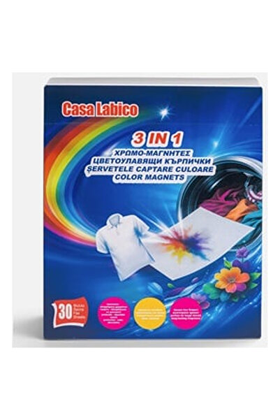 OEM Servetele Captatoare de Culoare 3 in 1 - 30buc