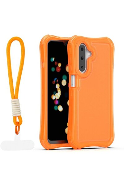 Senso Spd Safecase Με Λουράκι Samsung A36 5G / A56 5G / A37 5G Πορτοκαλί Πίσω...