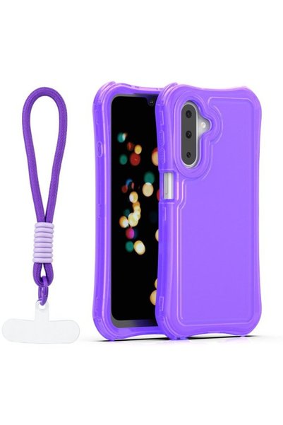 Senso Spd Safecase Με Λουράκι Samsung A36 5G / A56 5G / A37 5G Μωβ Πίσω Κάλυμ...