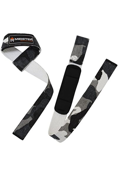 Meister Neoprene-Padded No-Slip Weight Lifting Straps for Grip (Pair)