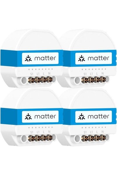MEROSS Σετ 4 έξυπνων διακοπτών Wi-Fi - (MSS815MAQUA-UN)