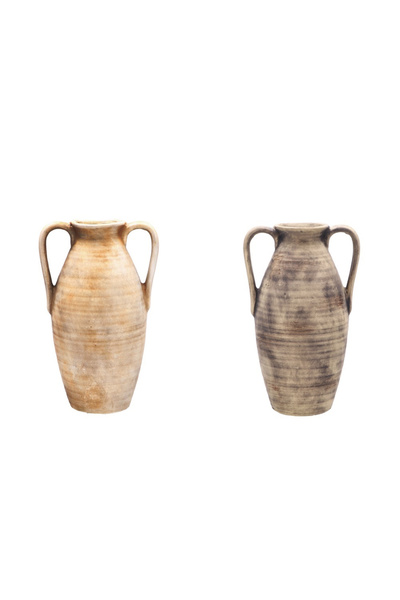 Ad Trend Set de 2 vaze ceramice pentru flori Amfora 23 x 18 x 36 cm