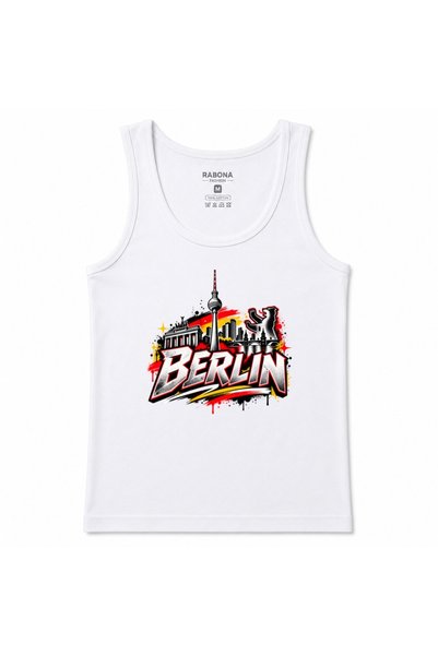 Rabona Fashion Berlin Pulse Landmarks & Street Energy Graphic Tank Top
