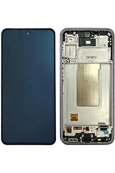 Samsung Οθόνη LCD SM-A376B A37 5G GH82-39232D Βιολετί Γνήσια - (LCDSAMA37V)