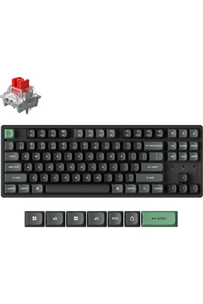Keychron K8 Ultra Zmk Ασύρματο Μηχανικό Πληκτρολόγιο 8K Κόκκινοι Διακόπτες (H...