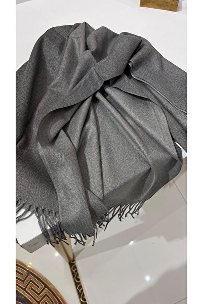 EB SCARF شال ووشاح كتف من صوف الكشمير متدرج اللون وذو وجهين