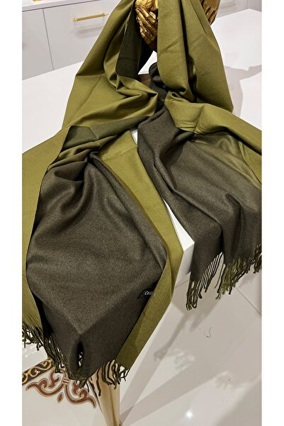 EB SCARF Șal și eșarfă din lână de cașmir, cu efect degrade și cu două fețe