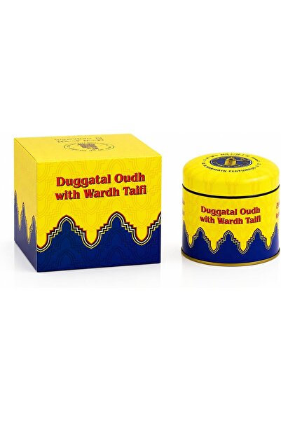 Al Haramain Duggatal Oudh with Wardh Taifi 50g Bukhoor, Long Lasting Arabic F...