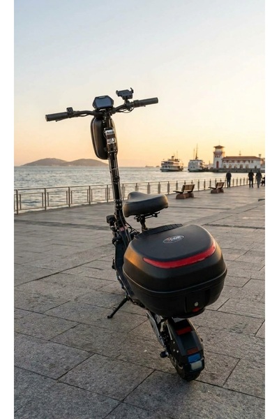 ONVO rx-9 ARKA ÇANTA 32LT SİYAH TOPCASE REFLEKTÖRLÜ vogs