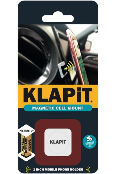 KLAPITA حامل هاتف مغناطيسي KLAPiT Cellmount - حامل لوحة القيادة بدون استخدام ...