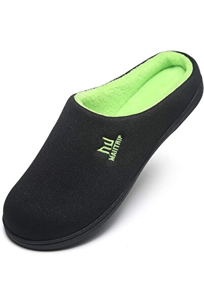 GENERAL MAIITRIP Men's Cozy Memory Foam House Slippers Non Slip (Size:7-17)