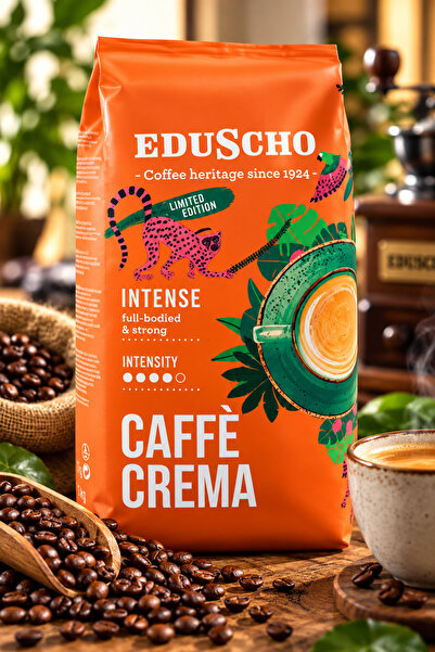 Eduscho Caffè Crema Intense, Cafea Boabe, 1 kg