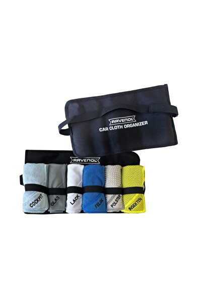 RAVENOL Organizator lavete auto 1530538-001, cu 6 lavete incluse