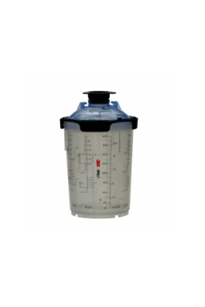 3M Set 50 pahare de vopsea cu capace PPS 2.0 STD 26312, 400 ml, cana mixare, ...