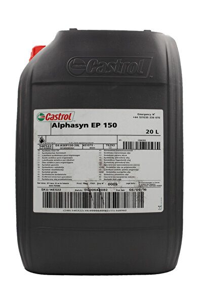 CASTROL Ulei transmisie ALPHA EP 150, volum 20 litri, sintetic
