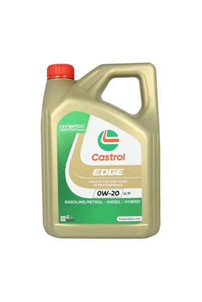 CASTROL Ulei de motor Edge LongLife IV 0W20 15B6C4, volum 4 litri, sintetic