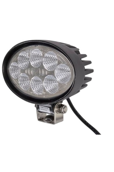 Hella Proiector auto LED 1GA 357 001-001, oval, 143x120 mm, 12/24V, 24 W, lun...
