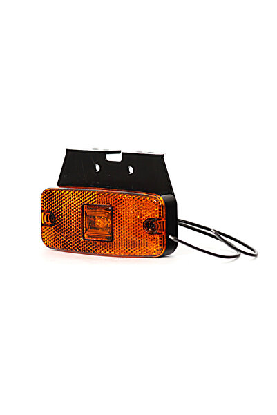 WAS Lampa gabarit LED, 223Z W46, 12V-24V, pozitie, portocaliu, 43380