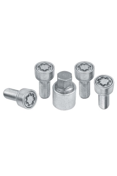 sicustar Set suruburi antifurt roti VN532R13, M14 x 1.50 x 32, hexagon, cheie...