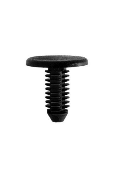 RESTAGRAF Set 25 clipsuri auto A1267, 6.5 mm, plastic, negru, pentru fixare e...