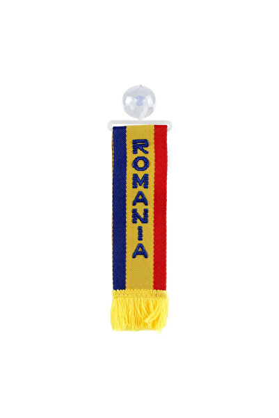 Lampa Ornament pentru parbriz camion Mini Scarf LAM98526, steag Romania, prin...