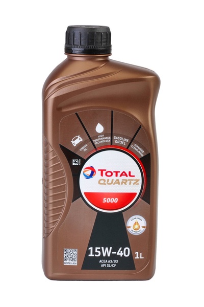 TOTAL Ulei motor Quartz 5000 15W40 216591, volum 1 litru, sintetic