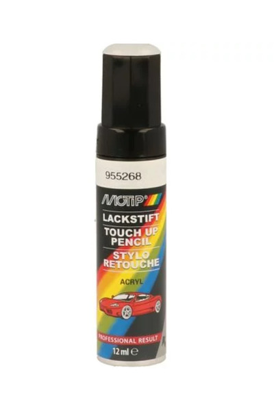 Motip Marker vopsea retus auto KOMPAKT LACKSTIFT Acryl 955268, culoare alb me...