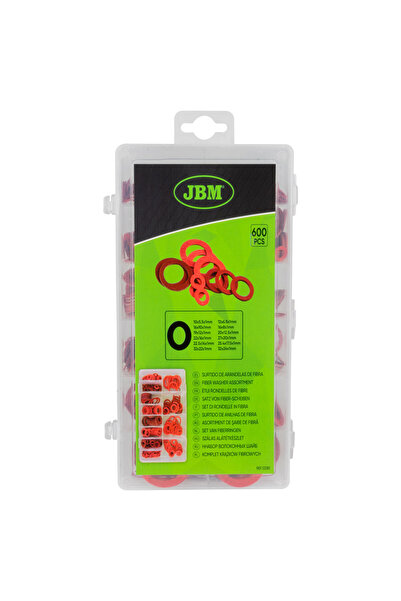 JBM Set 600 garnituri 53381, diverse diametre, din fibra