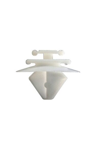 RESTAGRAF Set 15 clipsuri auto A10160, 8.5 mm, plastic, alb, pentru fixare ba...