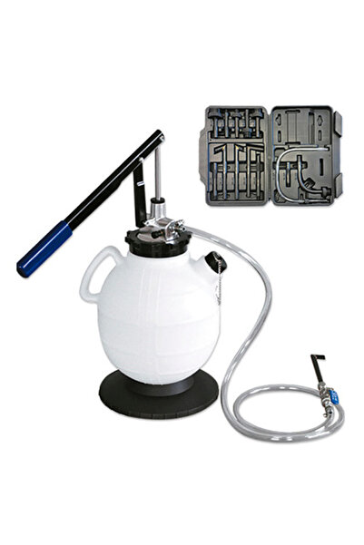 JBM Kit pompa umplere ulei 52797, capacitate 7.5 litri, 15 accesorii
