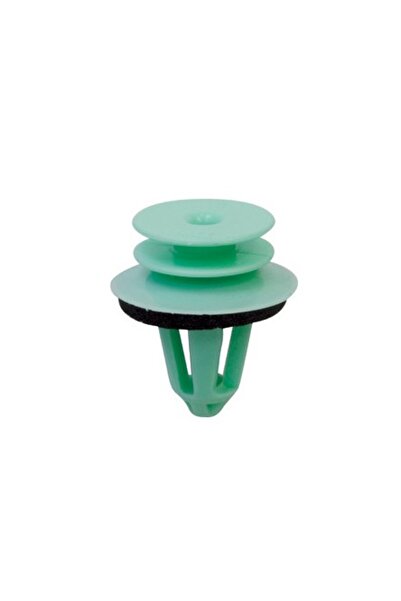 RESTAGRAF Set 12 clipsuri auto A10692, 8 mm, plastic, verde, pentru fixare pa...