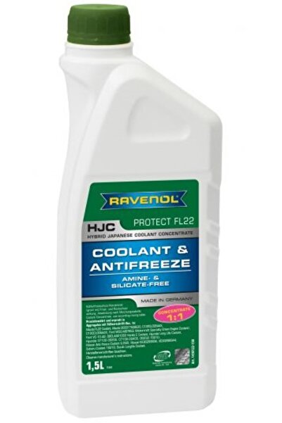 RAVENOL Antigel HJC Concentrate Protect FL22 1410122-150, verde, volum 1.5 li...