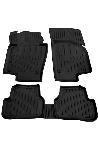 Umbrella Set covorase auto din cauciuc 106038, negru, pentru Volkswagen Passa...