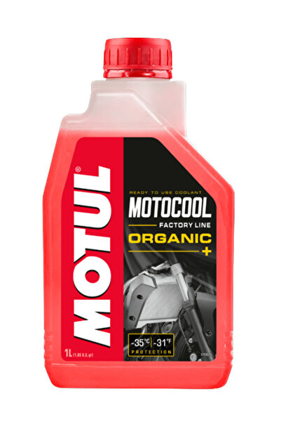 Motul Antigel moto MOTOCOOL FACTORY LINE, -35 Celsius, 1 litru, rosu