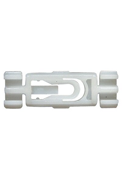 RESTAGRAF Set 10 clipsuri auto A10390, plastic, alb, pentru fixare panouri