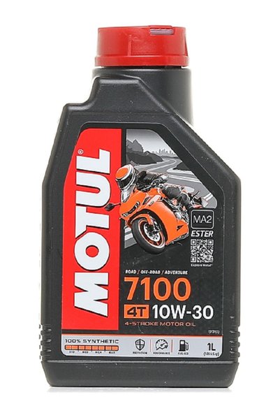 Motul Ulei motor 4T 7100 10W30 MA2 Ester 104089, volum 1 litru, sintetic