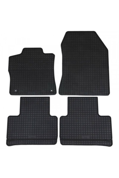 PETEX Set 4 covorase auto din cauciuc 25712, negru, pentru Peugeot 308, 01.2022-