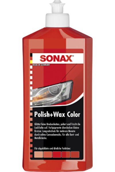 Sonax Ceară de păr NanoPro 296400, roșu, recipient 500 ml