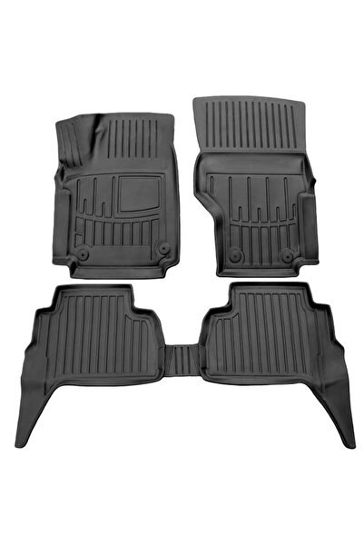 Umbrella Set covorase auto din cauciuc TPE 114127, negru, pentru Volkswagen A...