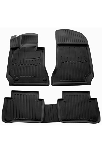 Umbrella Set covorase auto din cauciuc 105947, negru, pentru Mercedes Benz W2...