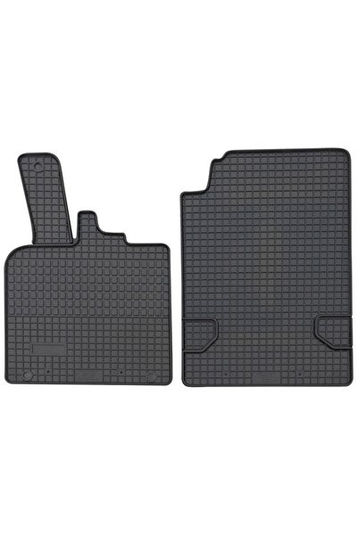 PETEX Set 2 covorase auto din cauciuc 71110PX, negru, pentru Smart ForTwo 451...